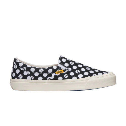 Vans Slip-On Union Polka Dot Black/White