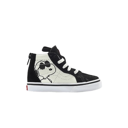 Vans Peanuts x Sk8-Hi Zip Toddler 'Joe Cool'
