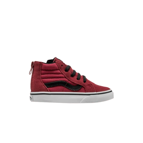 Vans Sk8-Hi Zip Toddler 'Tibetan Red'