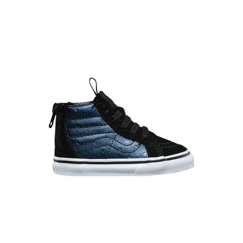 Vans Sk8-Hi Zip Toddler 'Metallic Hearts'