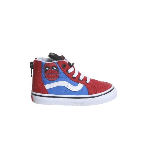 Vans Marvel x Sk8-Hi Zip Toddler 'Spider-Man'