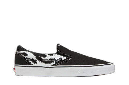 Vans Classic Slip-On 'Flame - Black White'
