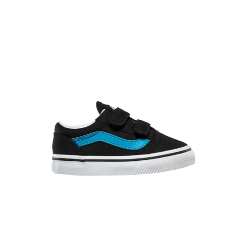 Vans Old Skool V Toddler 'Black Vivid Blue'