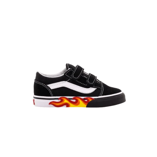 Vans Old Skool V Toddler 'Flame Cut Out'