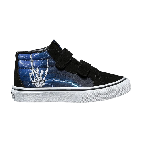 Vans Sk8-Mid Reissue V Kids 'Rocker Bones Lightning'