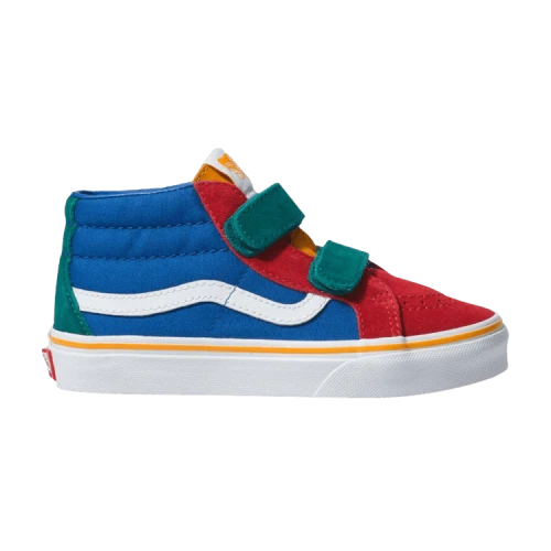 Vans Sk8-Mid Reissue V Kids 'Primary Block'