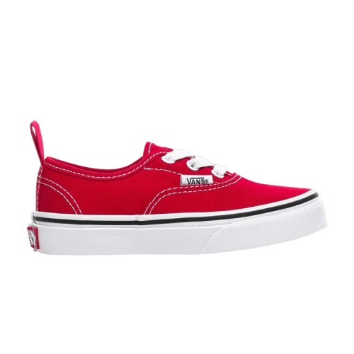Vans Authentic Elastic Lace Kids 'Racing Red'