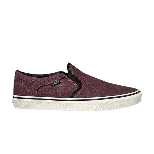 Vans Asher 'Washed Canvas - Port'