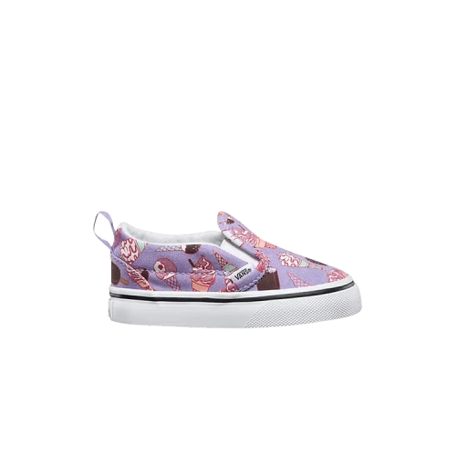 Vans Slip-On V Toddler 'Glitter Ice Cream'