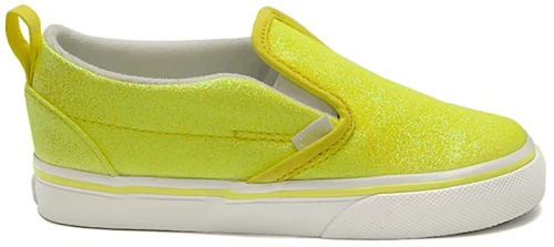 Vans Slip-On V Neon Glitter Yellow (TD)