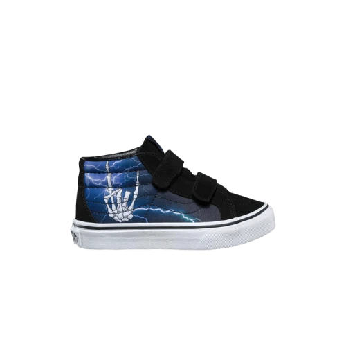 Vans Sk8-Mid Reissue V Toddler 'Rocker Bones Lightning'