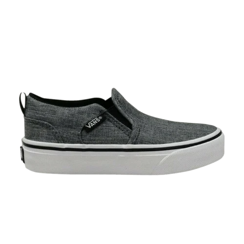 Vans Asher Kids 'Black White'
