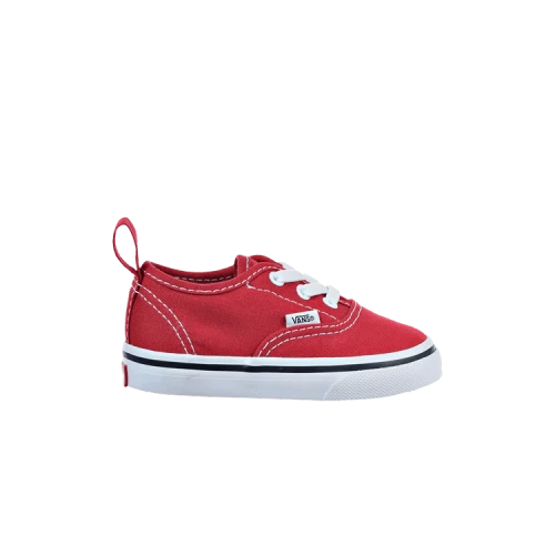 (TD) Vans Authentic Elastic Lace 'Racing Red'
