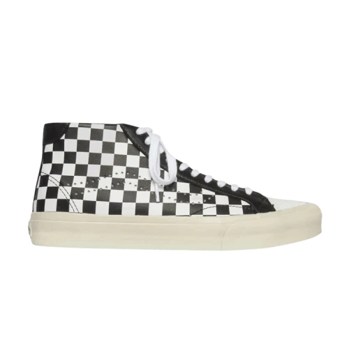 Vans Court Mid 'Checker - White Black'