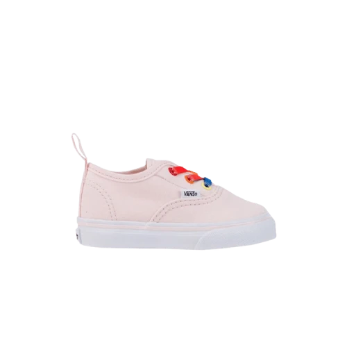 Vans Authentic Elastic Lace Toddler 'Rainbow Shine - Heavenly Pink'