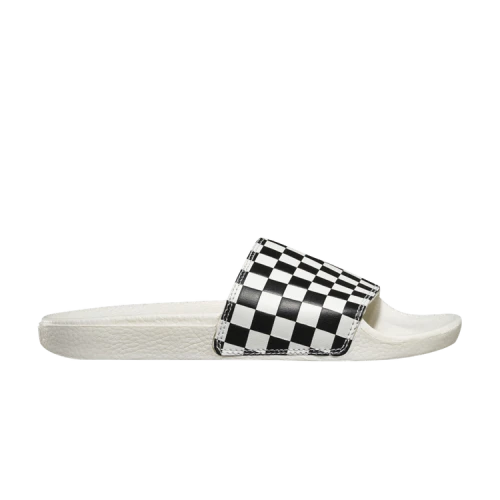 Vans Slide-On 'Checkerboard - Marshmallow Black' (Women's)