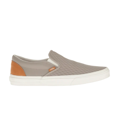 Vans Classic Slip-On 'Leather Perf - Moon Rock'