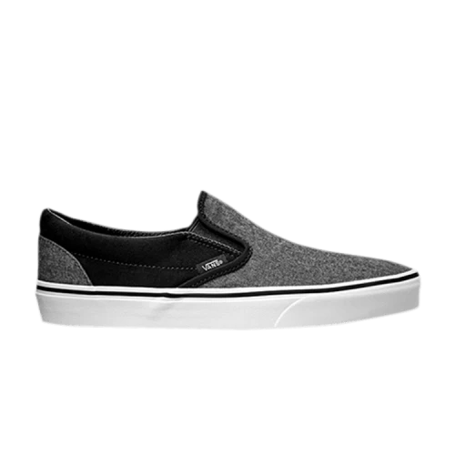 Vans Classic Slip-On 'Suede & Suiting - Black'