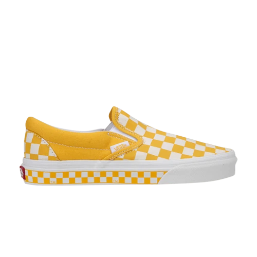 Classic Slip-On 'Nextor Checkerboard - Old Gold'