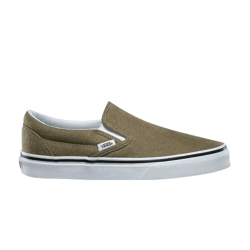 Vans Classic Slip-On 'Cotton Hemp - Dusky Green'