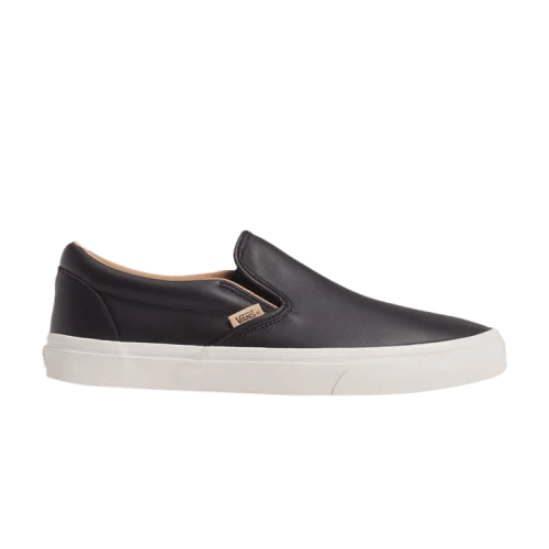Vans Classic Slip-On 'Lux Leather - Black Porcini'