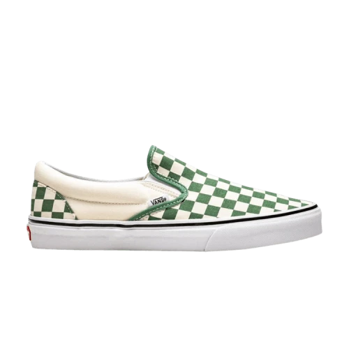 Vans Classic Slip-On 'Checkerboard Green'
