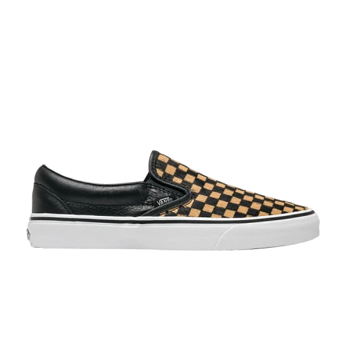 Vans Classic Slip-On 'Calf Hair Checkerboard'