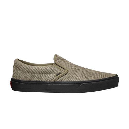 Vans Classic Slip-On 'Reptile Suede - Covert Green'