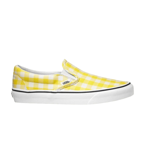 Vans Classic Slip-On 'Yellow Gingham'