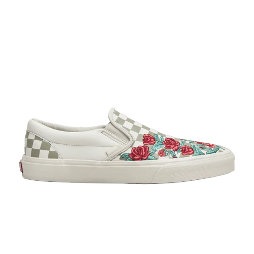 Vans Slip-On Rose Embroidery