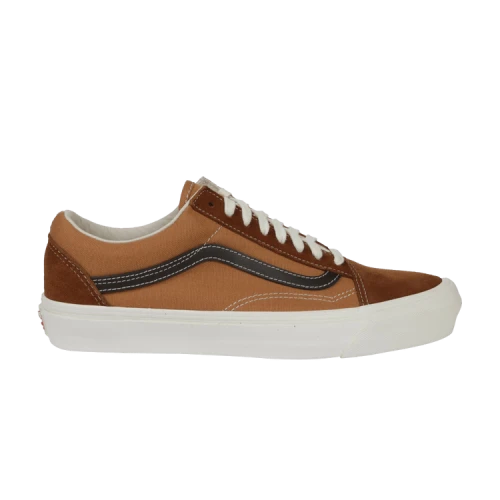 Vans Vault OG Old Skool LX 'Brown White'