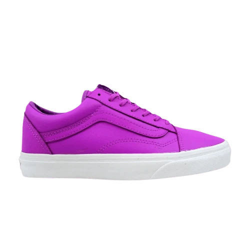 Vans Old Skool Neon Leather Neon Purple