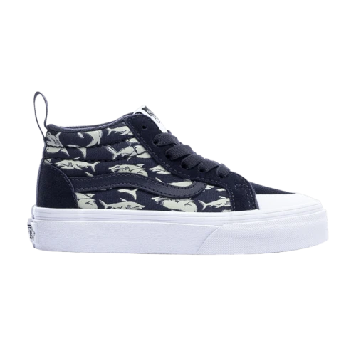 Vans Racer Mid Kids 'Glow Sharks'