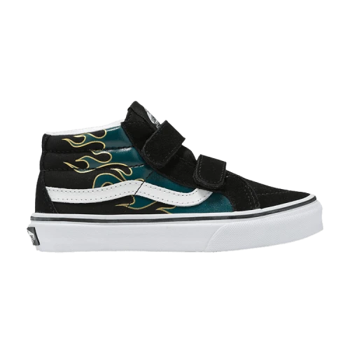 (PS) Vans Sk8-Mid Reissue V Shoes 'Metallic Flame Black'