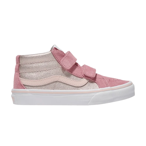 Vans Sk8-Mid V Kids 'Metallic Pink'