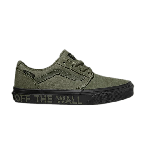 Vans Chapman Stripe Kids 'Printed Fox - Black Grape Leaf'