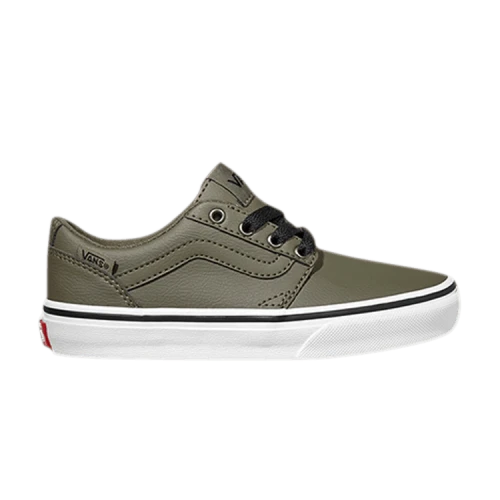 Vans Chapman Stripe Kids 'Classic Tumble - Dusty Olive'