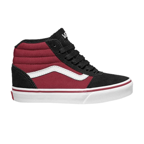 Vans Ward High Kids '2 Tone - Black Tibetan Red'
