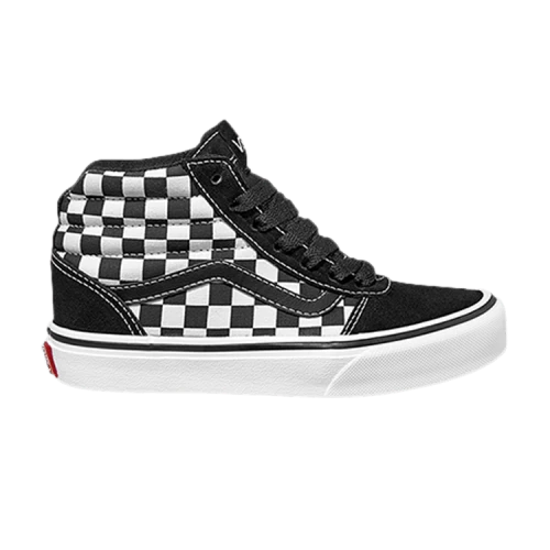 Vans Ward High Kids 'Checkered - Black White'