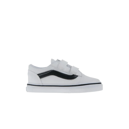 Vans Old Skool V Toddler 'Classic Tumble - White'