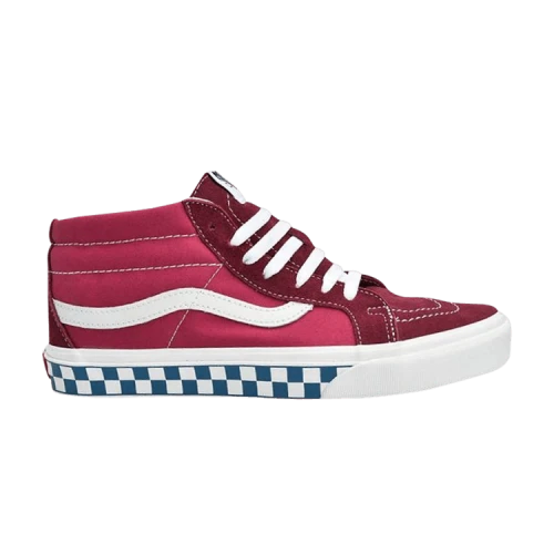 Vans Sk8-Mid Reissue 'Checker Sidewall - Rumba Red Jazzy'