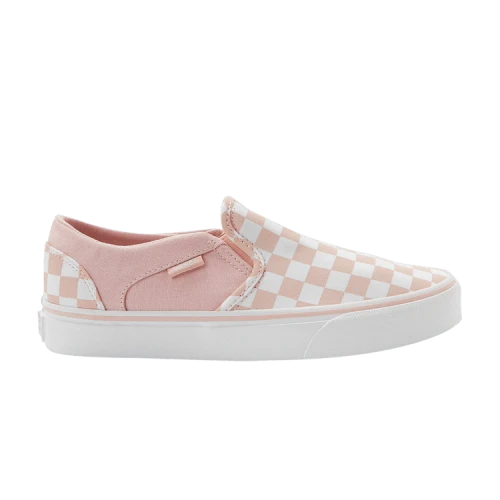 Vans Asher Kids 'Checkerboard - Sepia Rose'