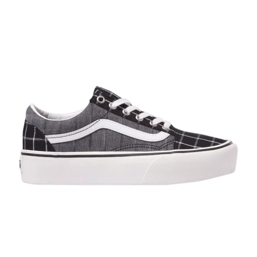 Vans Old Skool Platform Woven Check