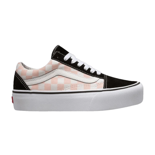 Vans Old Skool Platform 'Checkerboard - Black Pink Dogwood'