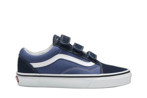 Vans Old Skool Suede Canvas Velcro 'Dress Blue'