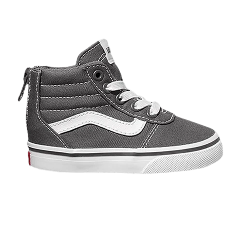 Vans Ward High Zip Toddler 'Pewter'