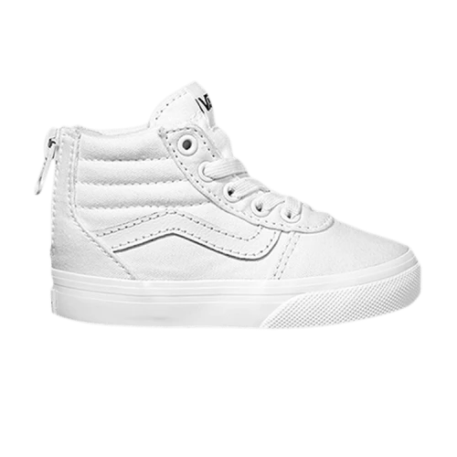 Vans Ward High Zip Toddler 'White'