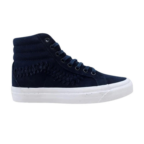 Vans SK8-Hi Weave DX Suede Dress Blue
