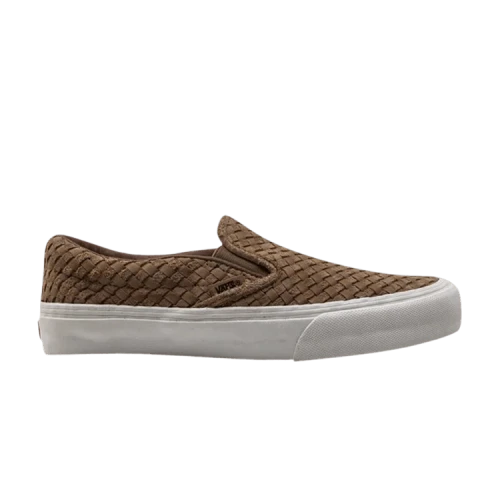 Vans Taka Hayashi x Slip-On 66 LX 'Woven - Chipmunk'