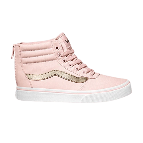 Vans Maddie High Zip Kids 'Iridescent Pink'
